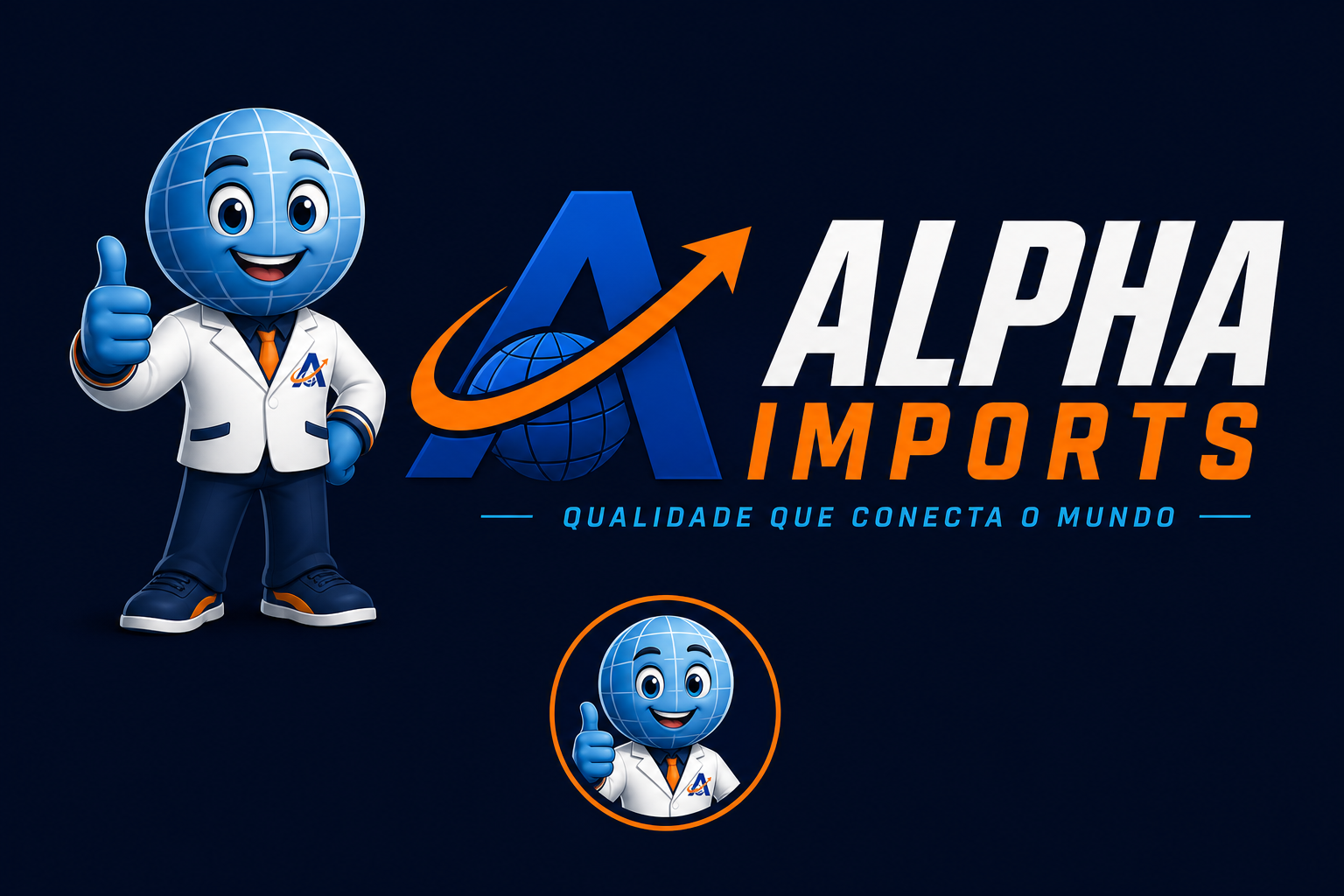Mascote da Alpha Imports