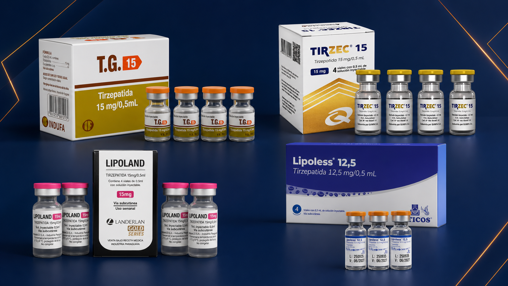Produtos disponíveis da Alpha Imports